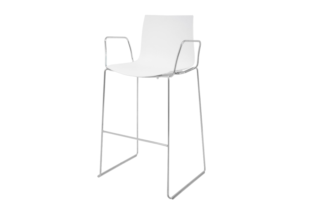Arper CATIFA 46 Barhocker / Hocker Weiß