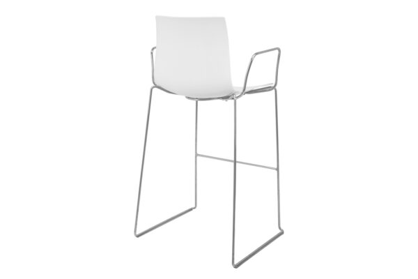 Arper CATIFA 46 Barhocker / Hocker Weiß – Bild 2