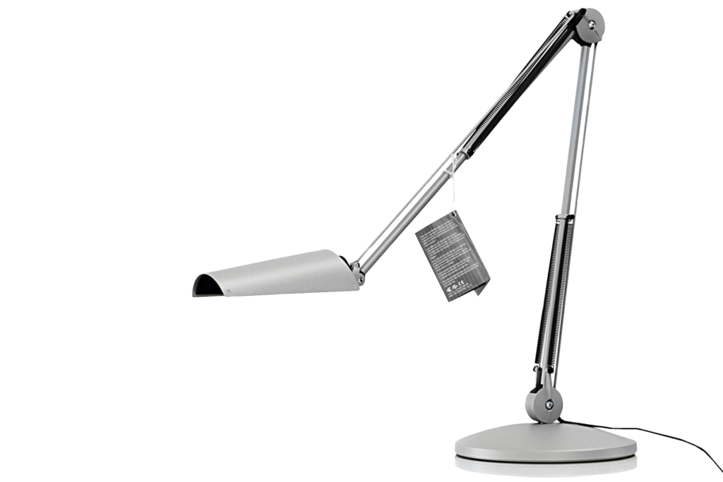 Luxo AIR LED 800 Tischlampe / Aluminium Grau