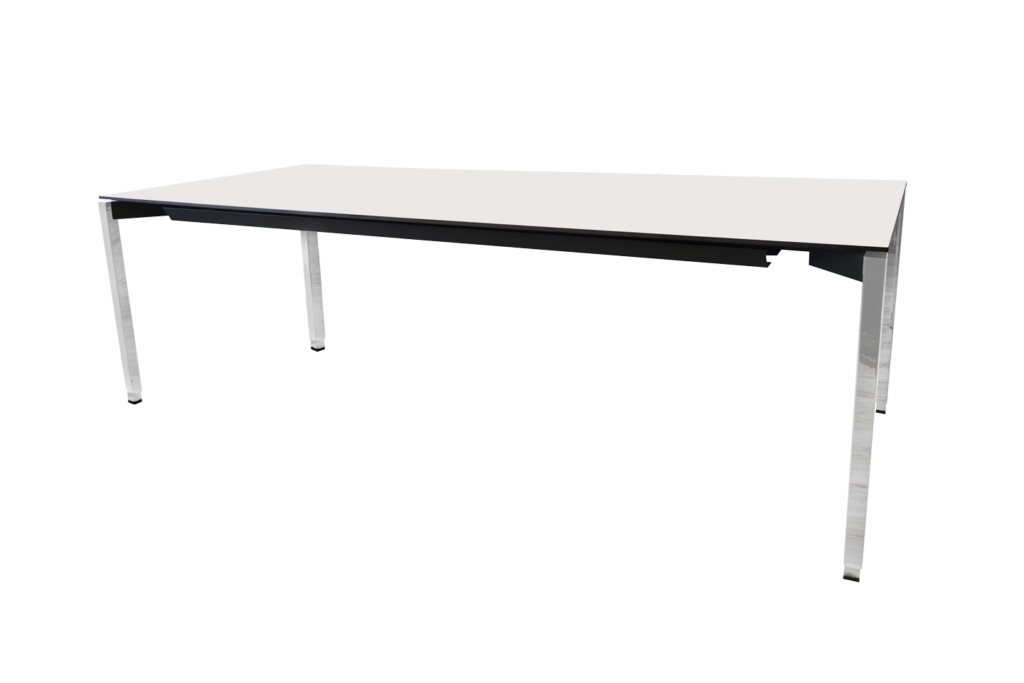 Dobergo Figata Schreibtisch Kunstharz / Weiß 240 x 100 cm