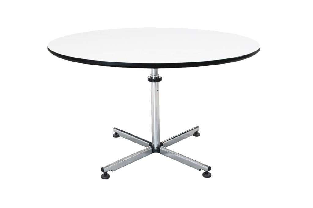 USM Kitos Besprechungstisch Ø 120 cm Kunstharz / weiß