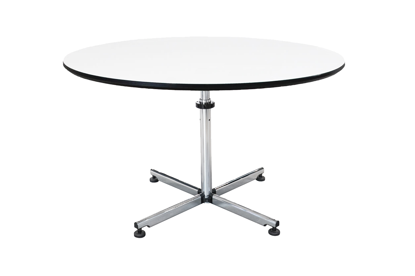 USM Kitos Besprechungstisch Ø 120 cm Kunstharz / weiß