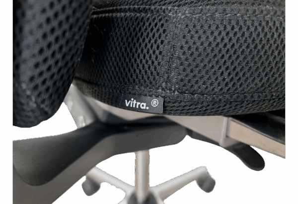Vitra ID Soft Bürodrehstuhl Stoff / schwarz – Bild 3