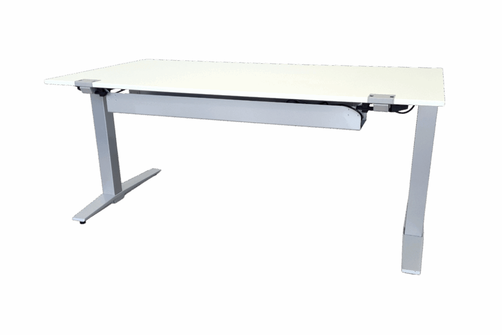 TALO.S elektr. höhenverstellbar / Weiß 160 x 80cm