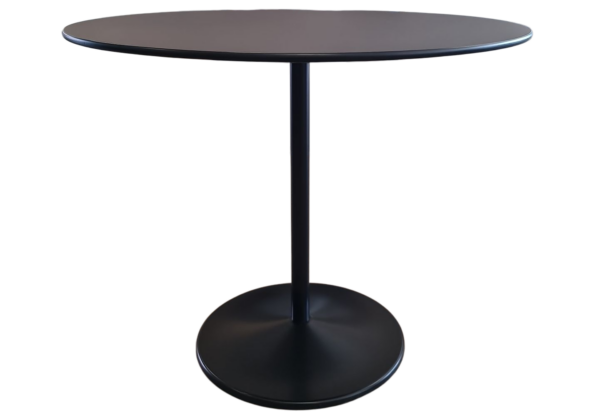 Montana Panton Besprechungstisch schwarz Ø 90cm