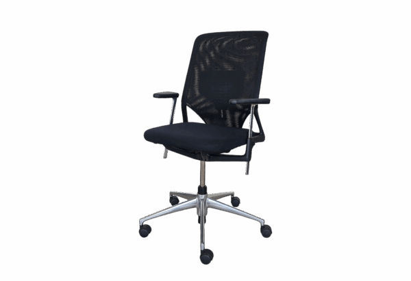 Vitra Meda XL Bürodrehstuhl / Schwarz
