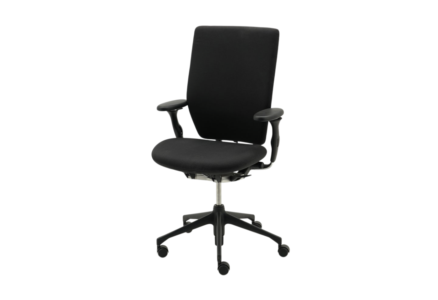 Vitra Oson C Bürodrehstuhl Stoff / dunkelgrau – Bild 3