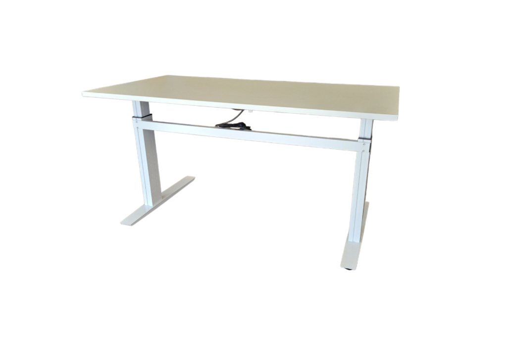 Ceka elektr. höhenverstellbar weiß / 160x80cm