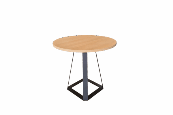 Besprechungstisch Holz Ø 80cm