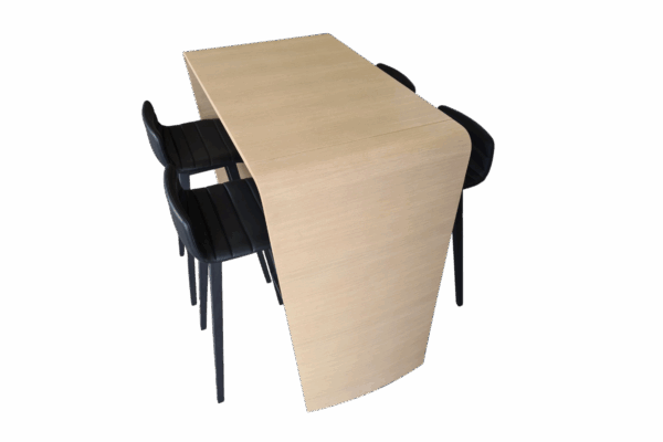 Brunner Stehtisch Set + 4 Barhocker