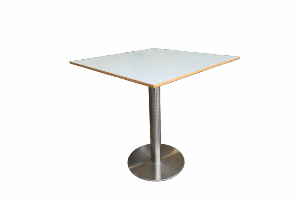 Plank Besprechungstisch 70x70cm / Weiß