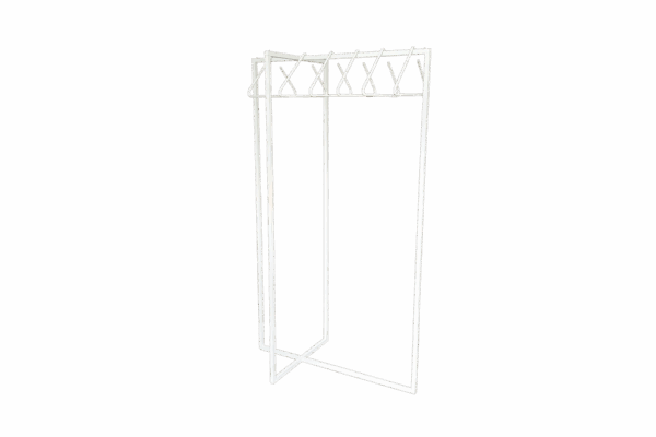 MODULAR FRAMES L Stand-Garderobe / weiß