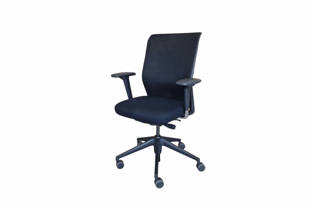 Vitra ID Diamond Mesh Bürodrehstuhl Stoff / Schwarz