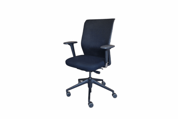 Vitra ID Diamond Mesh Bürodrehstuhl Stoff / Schwarz
