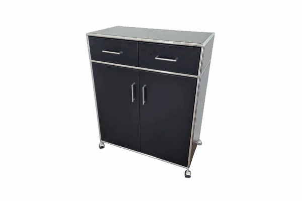 Modul Space Sideboard 2 OH / schwarz