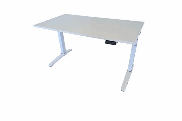 Ology elektr. höhenverstellbar / weiß 150 x 80 cm – Bild 2