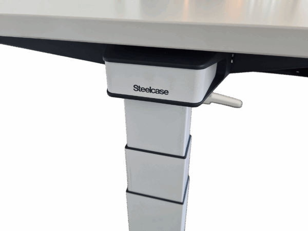 Ology elektr. höhenverstellbar / weiß 150 x 80 cm – Bild 3