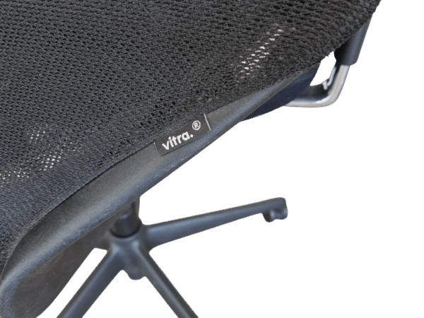Vitra Meda Pro Chair Bürodrehstuhl / schwarz – Bild 3