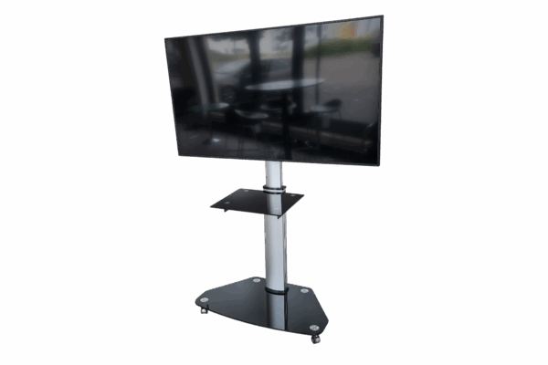 TV Standfuß + Samsung 55 Zoll 4K Fernseher