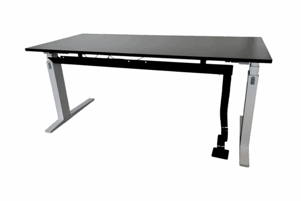 Bene elektr. höhenverstellbar 180 x 80 cm / Schwarz
