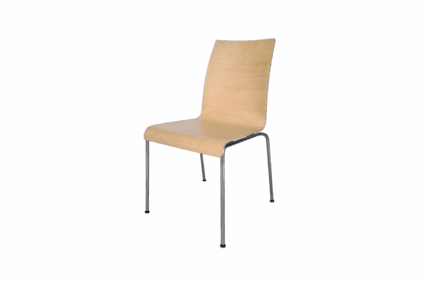 Besucherstuhl Holz