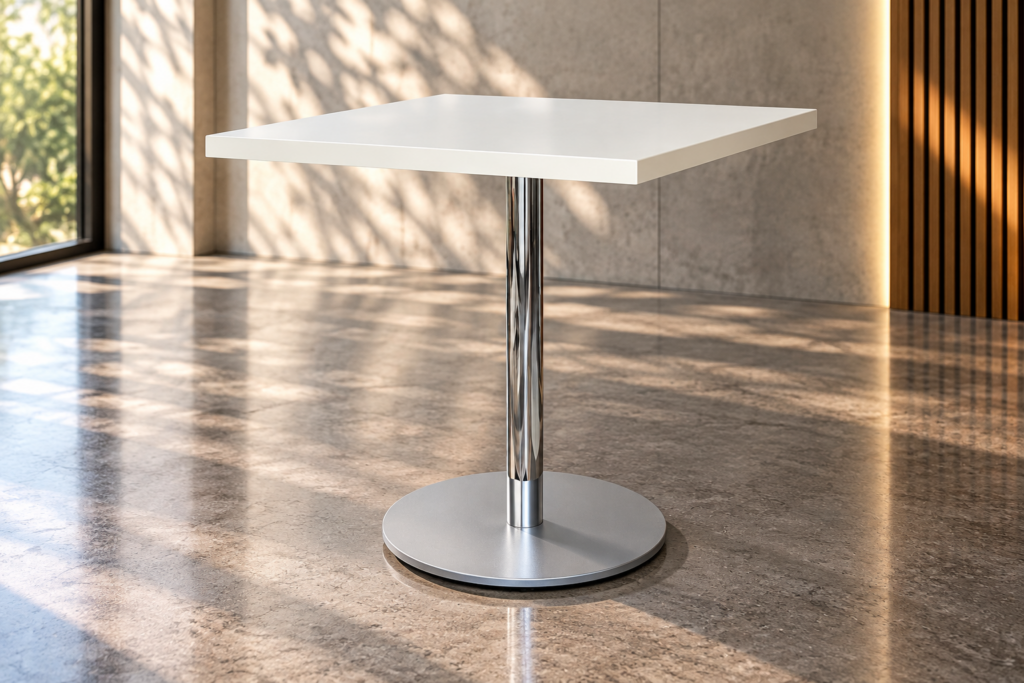 Outlet Besprechungstisch 70x70cm / weiß