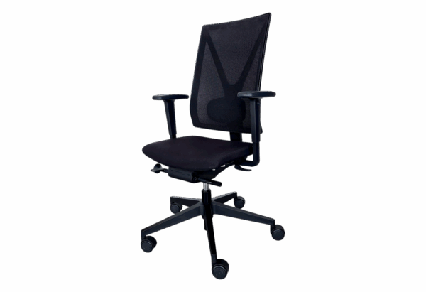 Girsberger Yanos Stoff / Netz / schwarz