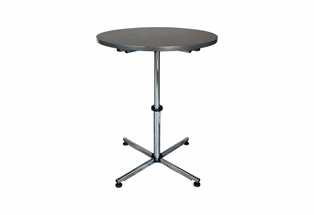 USM Kitos Stehtisch Holz Ø 80cm / schwarz