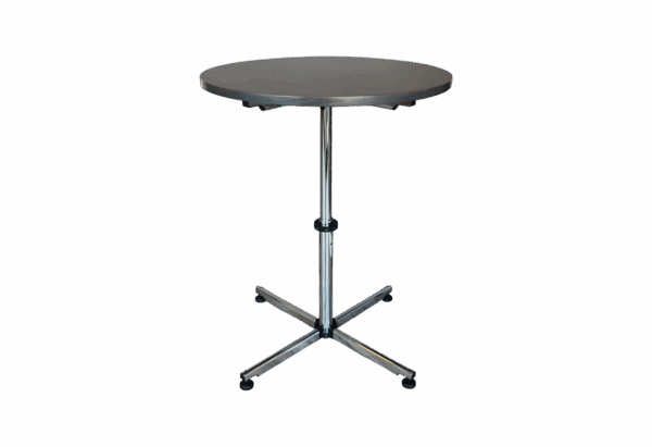USM Kitos Stehtisch Holz Ø 80cm / schwarz