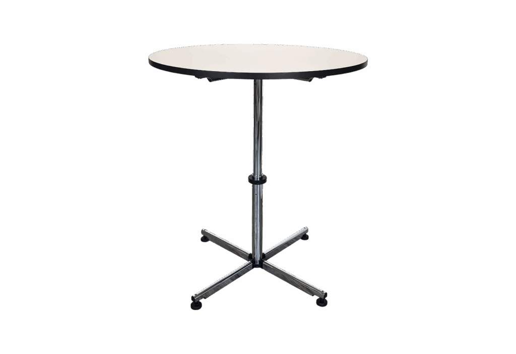 USM Kitos Stehtisch Kunstharz Ø 120cm / weiß