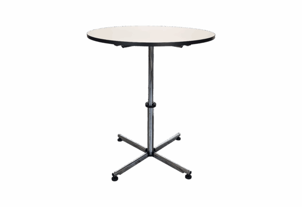 USM Kitos Stehtisch Kunstharz Ø 90cm / weiß