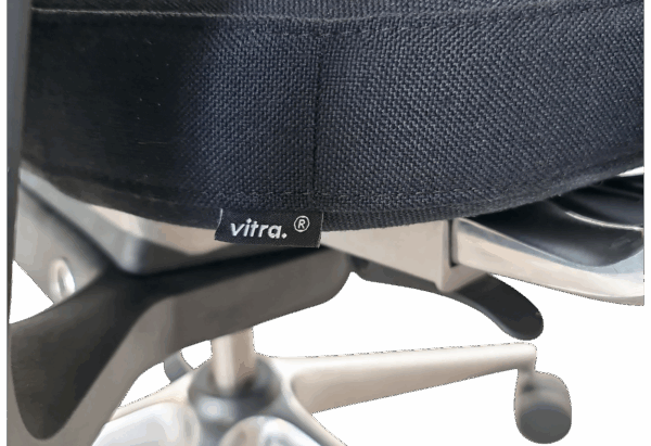 Vitra ID Soft Bürodrehstuhl Stoff / schwarz – Bild 3