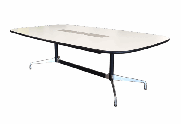 Segmented Table Kunstharz / Weiß 240 x 138 cm