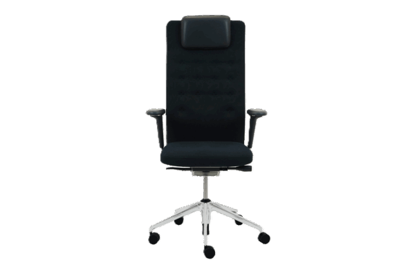 Vitra ID Trim L Bürodrehstuhl Stoff / Schwarz – Bild 2