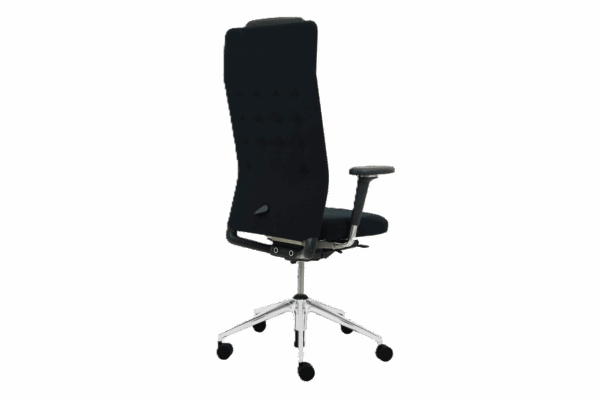 Vitra ID Trim L Bürodrehstuhl Stoff / Schwarz – Bild 3