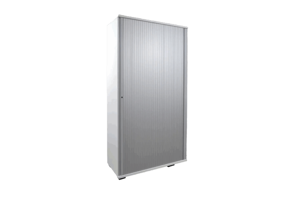 Haworth® Aktenschrank Vados 5 OH / Weiß / Silbergrau