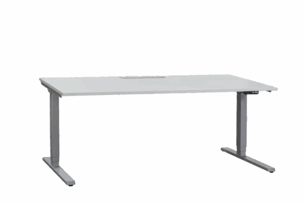 Haworth® Schreibtisch elektr. höhenverstellbar 180x90 cm / weiß