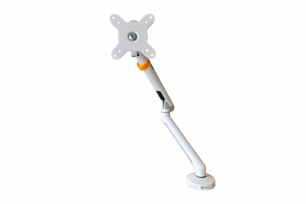 Flexible Monitorarm Single / Weiß