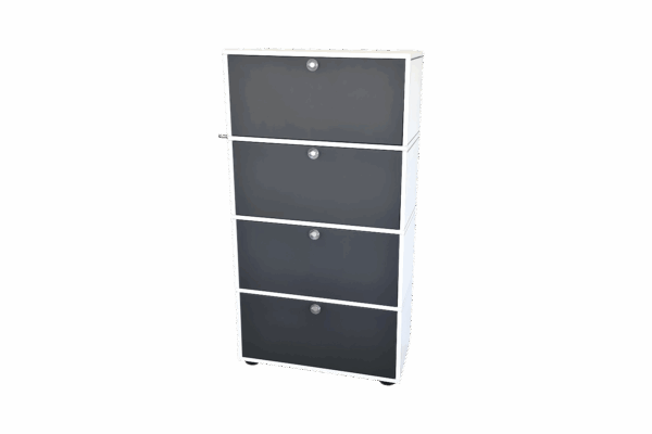 bigla BMSystem Sideboard 4 Schubkästen / 80 cm breit