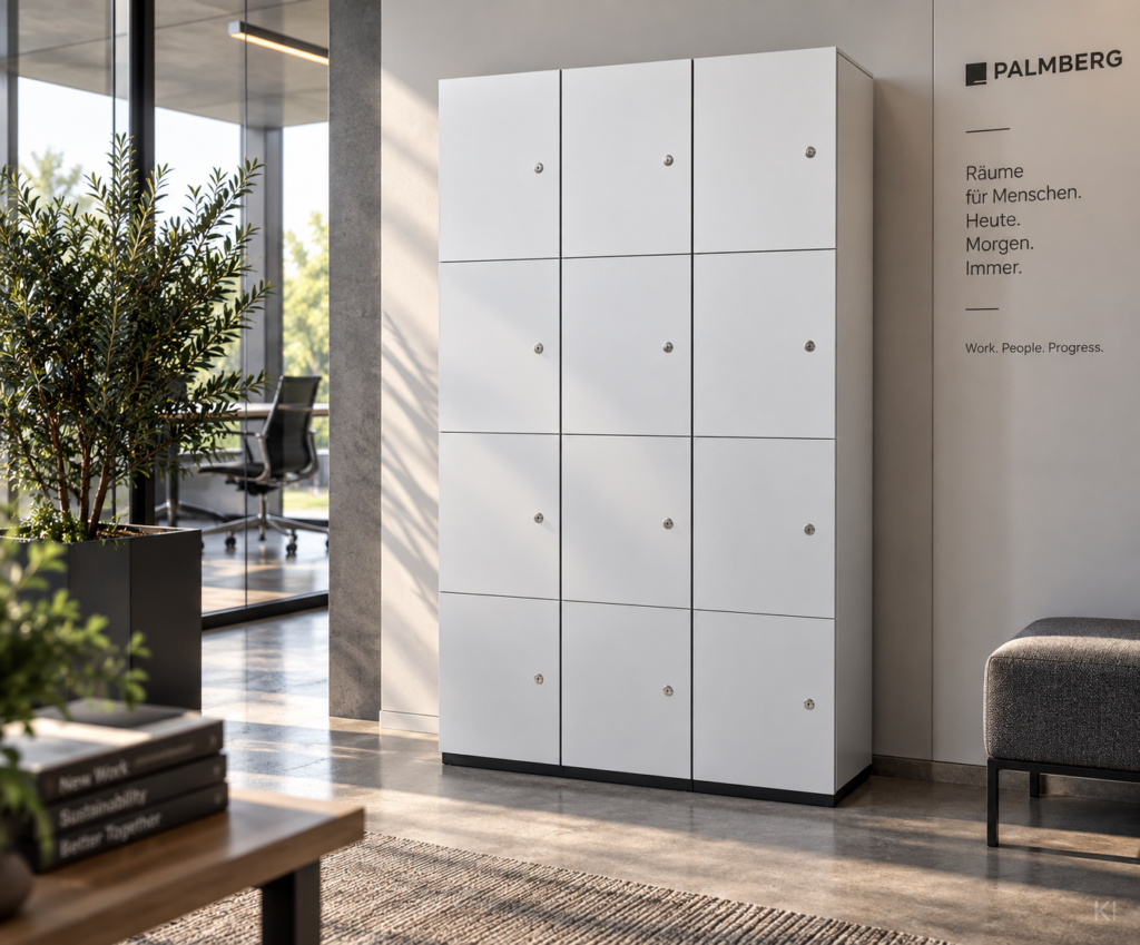 Palmberg Lockerschrank Prisma 2 / grau