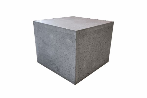 Beton Sitzwürfel / Beistelltisch / grau
