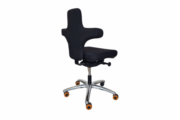 Sitwell Picasso Bürodrehstuhl / schwarz – Bild 2