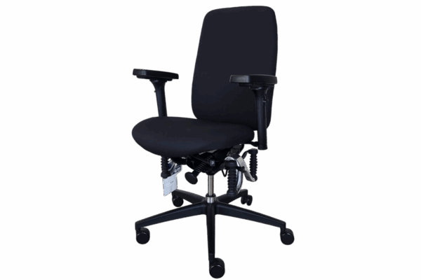 BIOSWING 260 iQ Bürodrehstuhl Stoff / schwarz