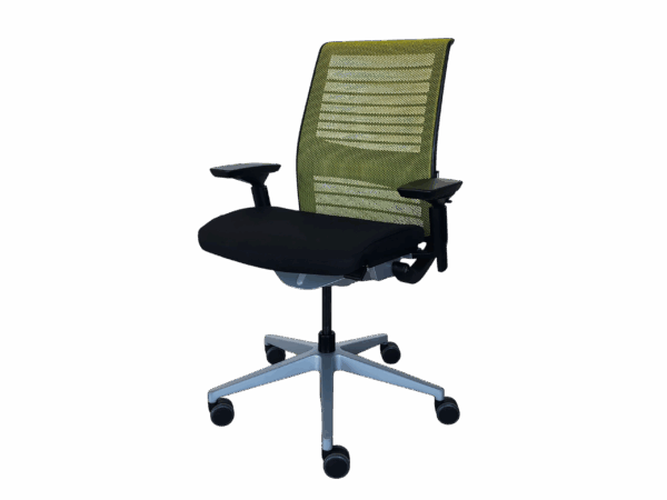 Steelcase Think V2 Stoff / Netz / schwarz / grün