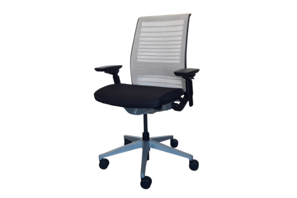 Steelcase Think V2 Stoff / Netz / schwarz / weiß