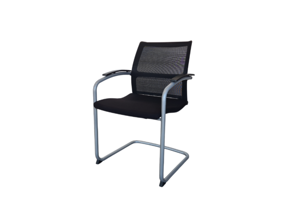 Sedus open up Freischwinger Stoff / Netz / Schwarz