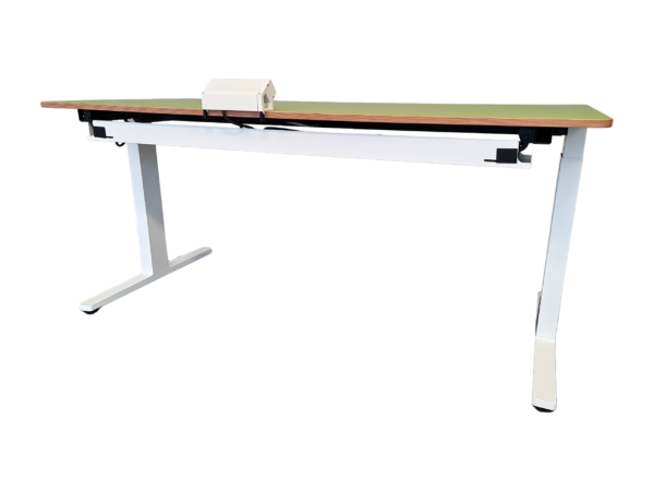 Winea Flow höhenverstellbarer Schreibtisch 180 x 80 cm / grün