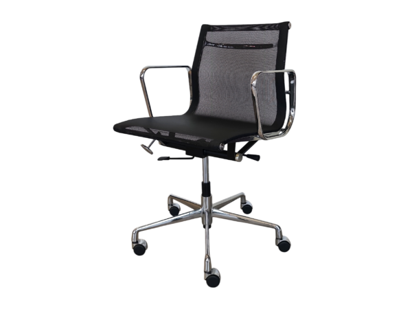 Bürodrehstuhl Netz / schwarz