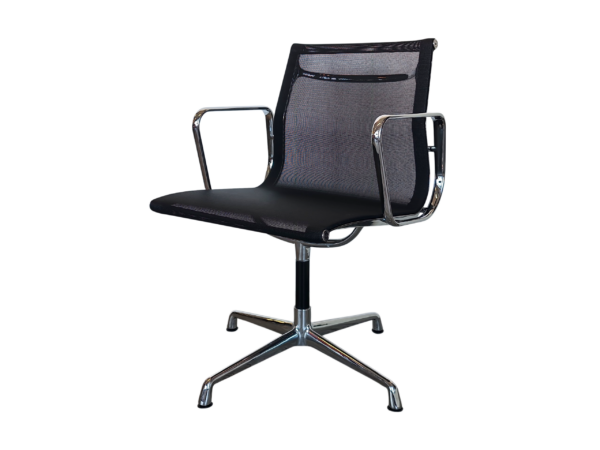 Besucherstuhl Netz / Schwarz