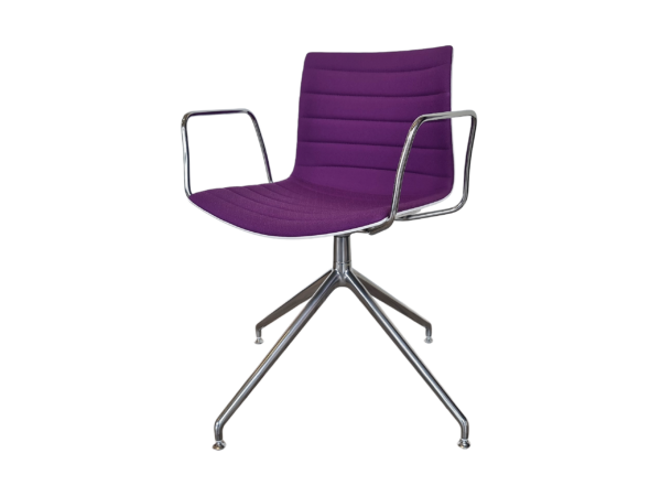 Arper Catifa 46 Meeting Chair Stoff / Lila